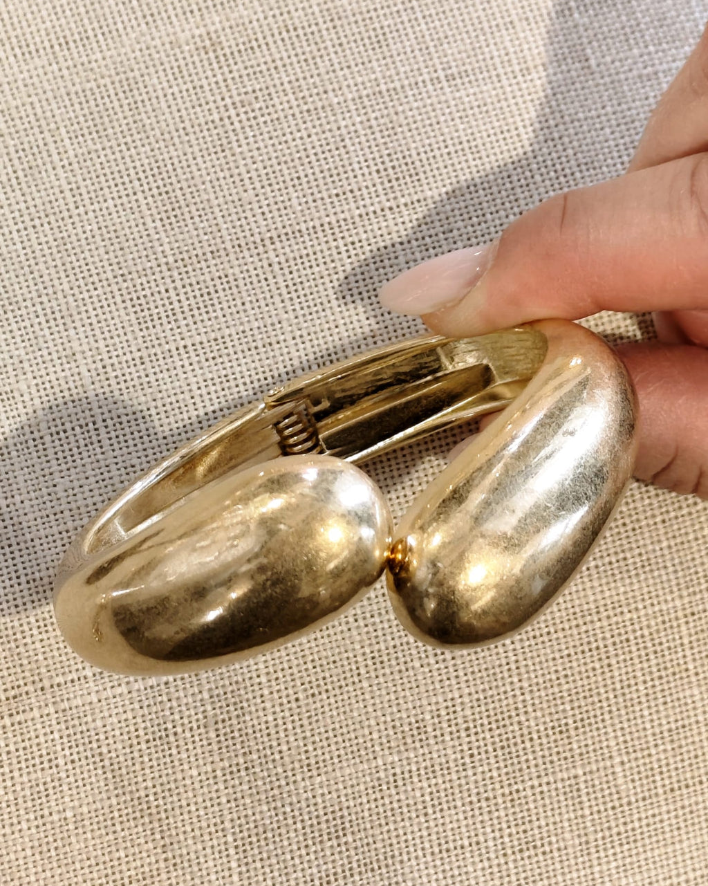 Bracciale rigido Oxyde Gold (dettaglio)