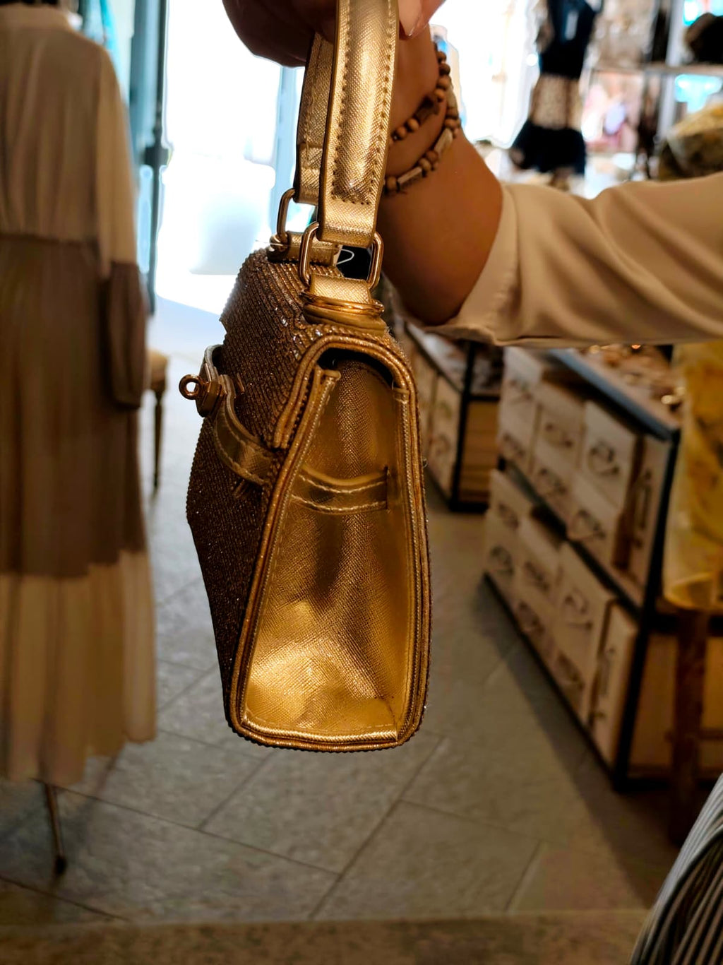 Mini Handbag "Kelly" (lato)