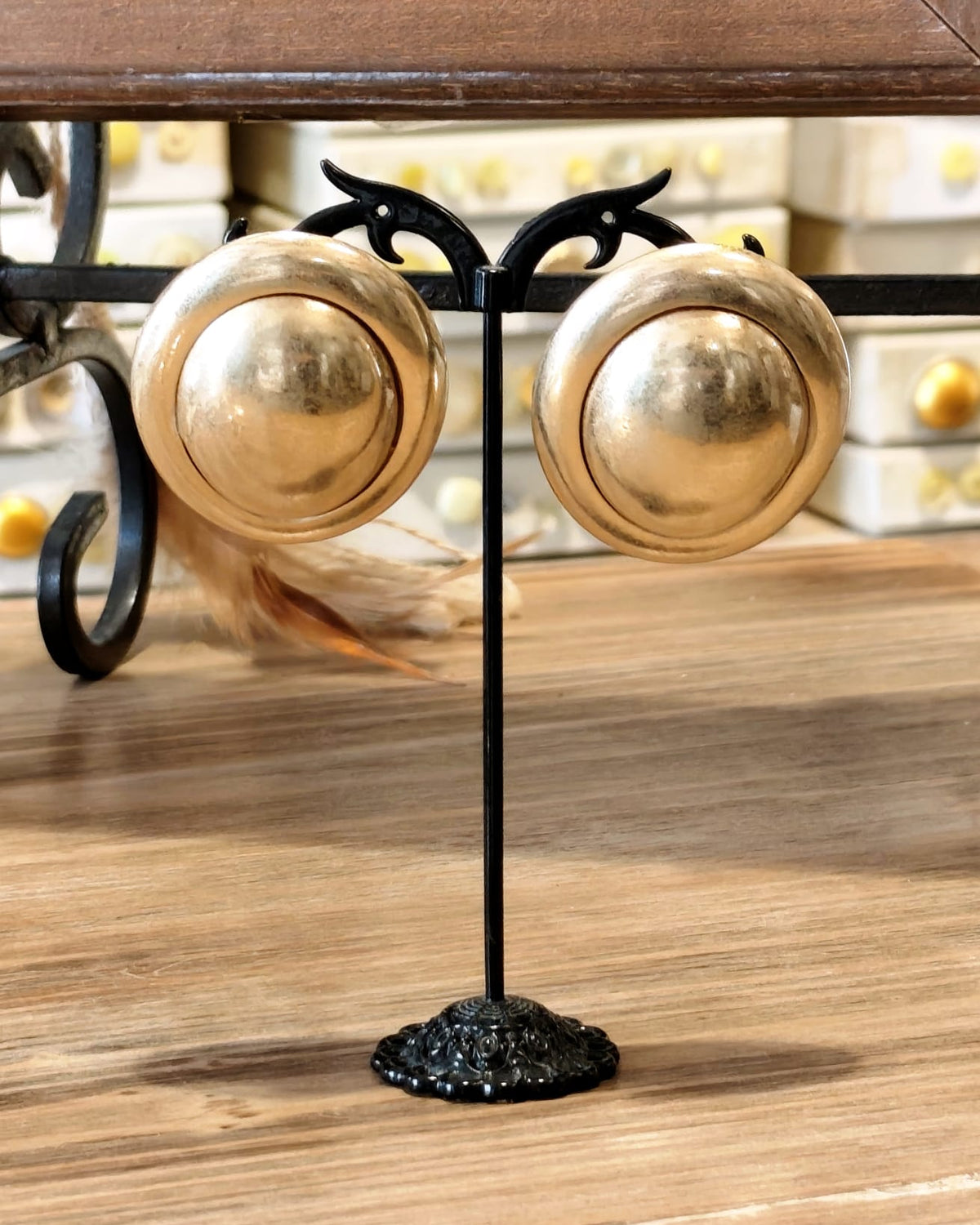 Orecchini Oxyde Gold