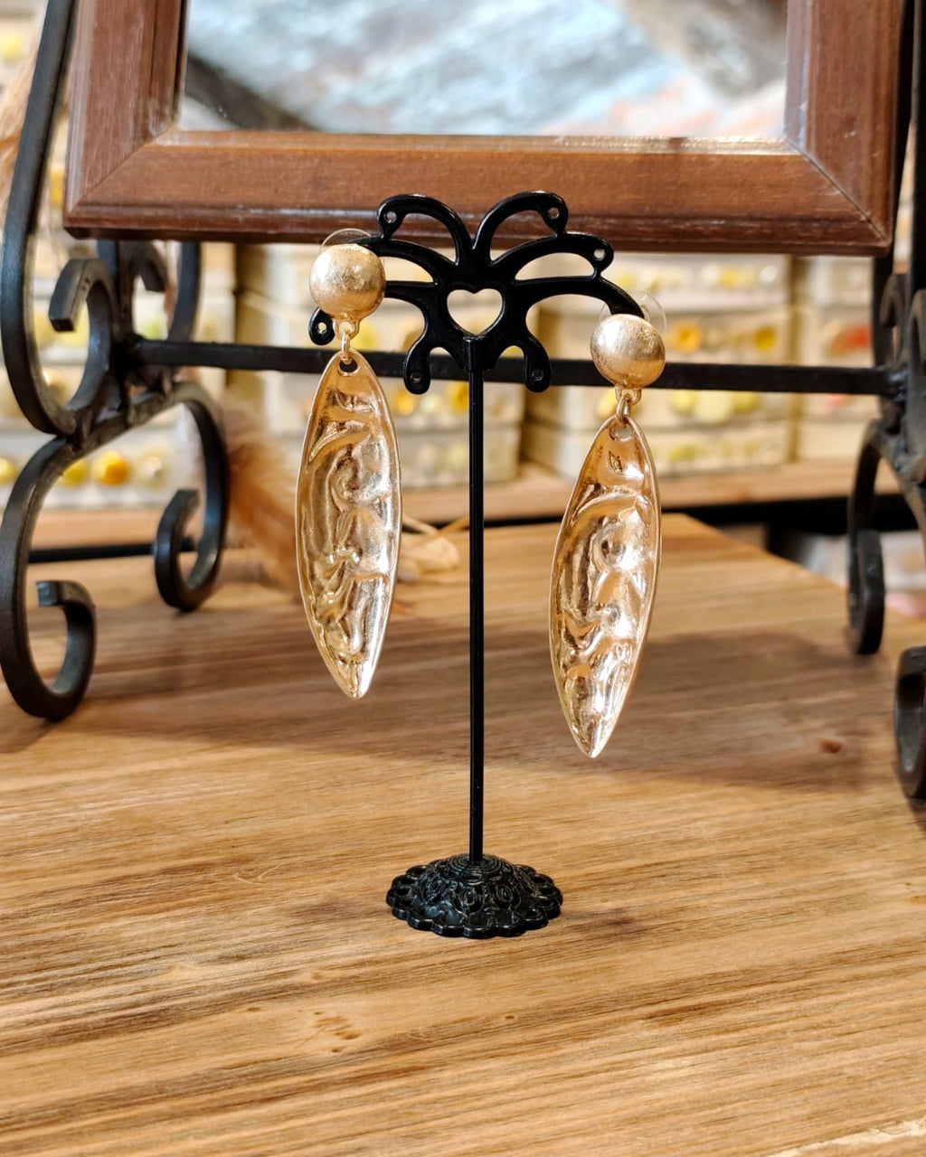 Orecchini Sculptural Gold