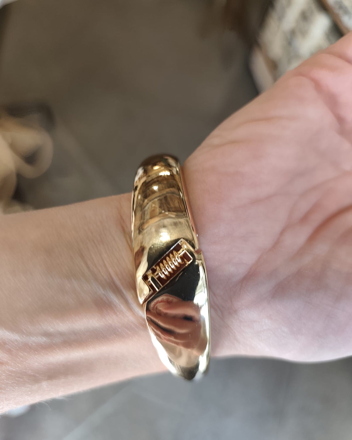 Bracciale rigido Bright Gold